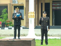 Peringati Hari Bela Negara Ke 75 Polres Tulang Bawang Barat Laksanakan Upacara Bendera