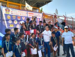 Tim Mayang Putra Medan Juarai Even Kejurnas Sepak Bola U-12 KWRI Lampung CUP 2023 