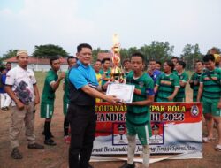 Pj Bupati M.Firsada Tutup Turnamen Sepak Bola Candra Cup lll