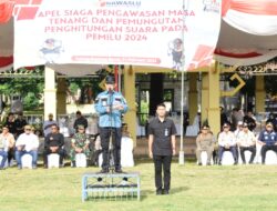 Pimpin Apel Siaga dan Pengawasan Masa Tenang Pemilu 2024 M.Firsada: Pemilu Bukan Ajang Untuk Konflik