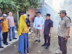 Pj Bupati Marindo Pantau Proses Fogging di Pekon Mataram