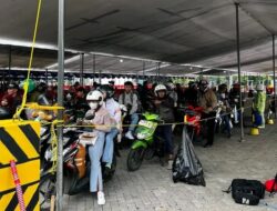 H-6 Lebaran, Pemudik Via Motor Masih Terpantau Landai