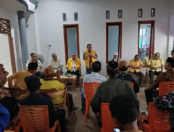 Bacagub Hanan Serap Aspirasi  Pengurus Partai Golkar 3 Kecamatan di Lamtim