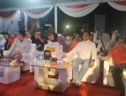 Walikota Eva Dwiana Nobar Semi Final AFC U -23 Serta Bagikan Hadiah Utama Umroh