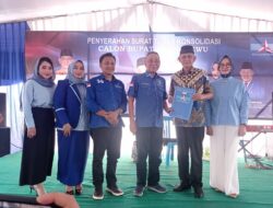 Adi Erlansyah Terima Surat Tugas dari  Demokrat, Edi Irawan Nilai Pantas Memimpin Bupati Pringsewu 