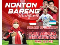 Pemkot Bandar Lampung Adakan Nobar Indonesia-Uzbekistan U-23