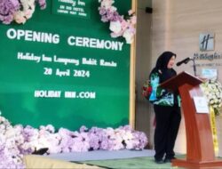 Walikota Eva Dwiana Resmikan Hotel Holiday Inn Lampung Bukit Randu