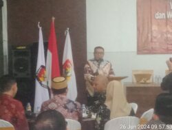 KPU Tubaba Rakor Tahapan Pilgub dan Pilbup 2024