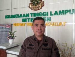 BBWSMS Dibidik Kejati Lampung Soal Proyek Pembangunan Irigasi Gantung Naik ke Penyedikan
