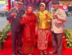 Brigjen Pol Purn Muhamad Ikhsan Hadiri Peringatan HUT Bhayangkara ke-78 di Mapolda Lampung