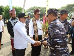 Pj Gubernur Samsudin Dampingi Mentan Andi Amran Sulaiman dan Wakasal Erwin S. Aldedharma Kunjungi Program Ketahanan Pangan