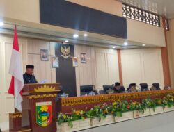 DPRD Tanggamus Sukses Rapat Paripurna Penyampaian Raperda DPRD 2024