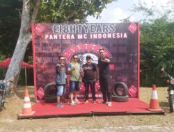 Plt IWO Lampung Hadiri Ulang Tahun Pantera MC Indonesia 