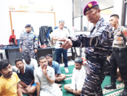 Lantamal III Amankan Speedboat dan 28 Imigran Gelap