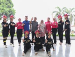 Atlet Perwosi Lampung Dilepas Pj Gubenur Untuk Rebut Piala Ibu Negara