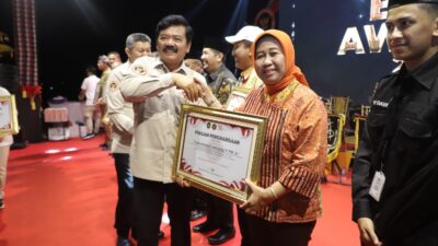 BNPT RI Beri Penghargaan ke Unila Atas Anugerah Kampus Kebangsaan