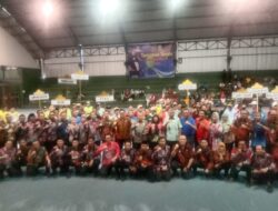 Walikota Bandar Lampung Eva Dwiana Membuka Kejuaraan Tenis Walikota CUP VI Tahun 2024