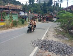 Jalan Rusak Mulai Diperbaiki, Warga Berterimakasih, Begini Kata Camat Panjang