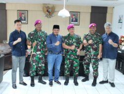 Kunjungi PTPN I Regional 7, Danbrigrif Siap Jaga Aset Negara