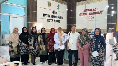 RSUD Batin Mangunang Terima Kunjungan Tim Pengampu Layanan Kesehatan Ibu dan Anak (KIA) RSUD Abdoel Moeloek