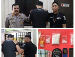 Polres Tanggamus Tangkap Pengedar Sabu di Semaka Dengan BB 75 Gram