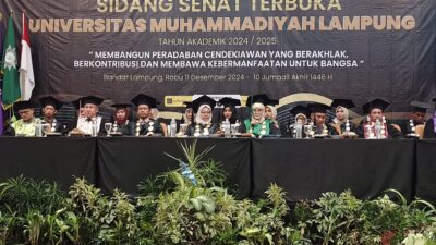 250 Mahasiswa UML Resmi Diwisuda Oleh Rektor