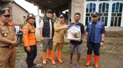 Deputi III BNPB, Kepala BPBD Lampung dan Pj Bupati Pringsewu Pantau Lokasi Terdampak Banjir  