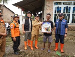 Deputi III BNPB, Kepala BPBD Lampung dan Pj Bupati Pringsewu Pantau Lokasi Terdampak Banjir  