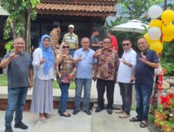 Ketua TP Sriwijaya Lampung Hadiri Grand Opening Joglo Watu Resto Milik Imer Darius