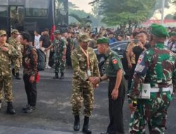 Kenakan Loreng Komcad, Wabup, Agus Suranto Ikuti Retreat di Akmil Magelang