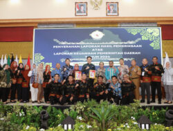 Mantap, Pemkab Lampung Selatan 9 Tahun Berturut-turut Raih Opini WTP dari BPK