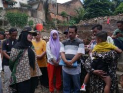 Usai Retreet Akmil, Bunda Eva Langsung Tinjau Korban Longsor