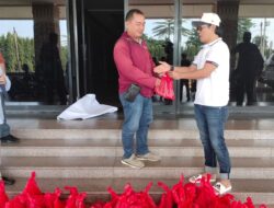 IJP Lampung Bagikan 150 Paket Untuk Anggota dan Warga