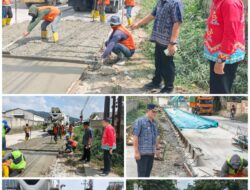 Program Walikota Bunda Eva Dwiana Perbaikan Jalan di Tirtayasa Sudah Berjalan