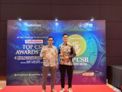 PT PLN Nusantara Power UP Bandar Lampung Raih Penghargaan TOP CSR 2025 dan TOP LEADER on CSR Commitment 2025 untuk Kedua Kalinya Secara Berturut-turut
