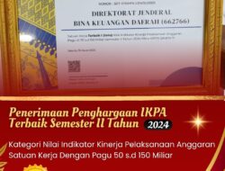 Ditjen Bina Keuda Raih Penghargaan Pengelolaan Keuangan dan Anggaran