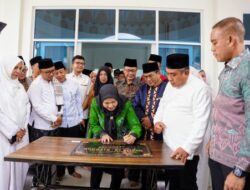 Walikota Eva Dwiana Hadiri Isra Mi’raj 1446 H dan Resmikan Masjid Ar-Raudhoh Labuhan Ratu