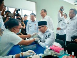 Dinas Kesehatan Provinsi Lampung Turut Berperan Aktif Dalam Peluncuran Klinik dan Apotek Desa yang Menjadi Bagian Dalam Program Strategis Nasional Bertajuk Koperasi Desa/Kelurahan Merah Putih (KDMP)