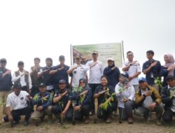 PTPN I Tanam 4.000 Pohon di Pagar Alam Betuk Dukung Asta Cita Presiden Prabowo 