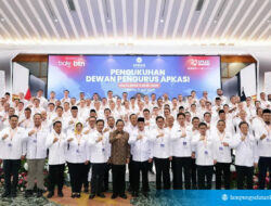 Bupati Egi Resmi Masuk Elite Apkasi, Lampung Selatan Berbangga