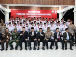 Momen Bersejarah! 41 Anggota Paskibraka Lampung Selatan Dikukuhkan, Siap Kibarkan Merah Putih di Menara Siger