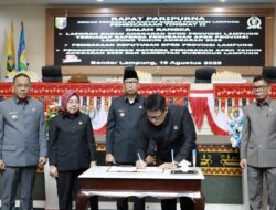 Rapat Paripurna DPRD Provinsi Lampung Tetapkan Program Pembentukan Perda Tahun 2026