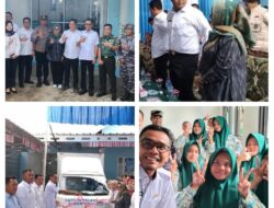 Polres Tanggamus Hadiri Launching SPPG, 3.500 Siswa Dapat Makan Bergizi 