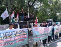 Aksi di Kementerian hingga Istana, Rakyat Lampung Suarakan Copot Nusron Wahid dan Minta Ukur Ulang PT SGC!