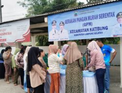 Stabilkan Harga Pangan, Pemkab Lampung Selatan Gelar GPM di Seluruh Kecamatan