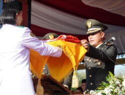 Penuh Makna! Penurunan Bendera HUT RI ke-80 Sukses di Tubaba