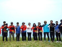 Zita Anjani Jajal Wisata Paralayang Batu Alif, Potensi Baru Pariwisata Lampung Selatan