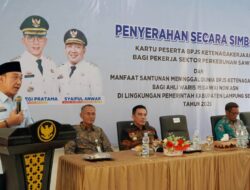 1.845 Pekerja Sawit di Lampung Selatan Kini Terlindungi BPJS Ketenagakerjaan