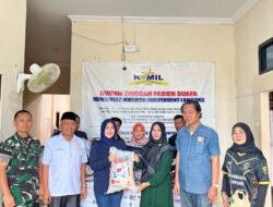 Bersama Dandim 0410, Sikambara Peduli Serahkan Bantuan di Sejumlah Titik 