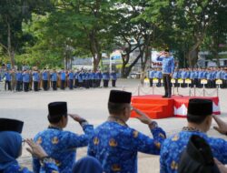 Lampung Selatan Harus Jadi Contoh, Bupati Egi Tekankan Disiplin dan Semangat Kolektif ASN di Upacara Bulanan